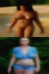 Lady swinging breast